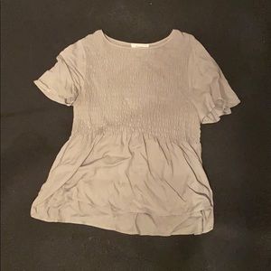 Women’s gray/blue top